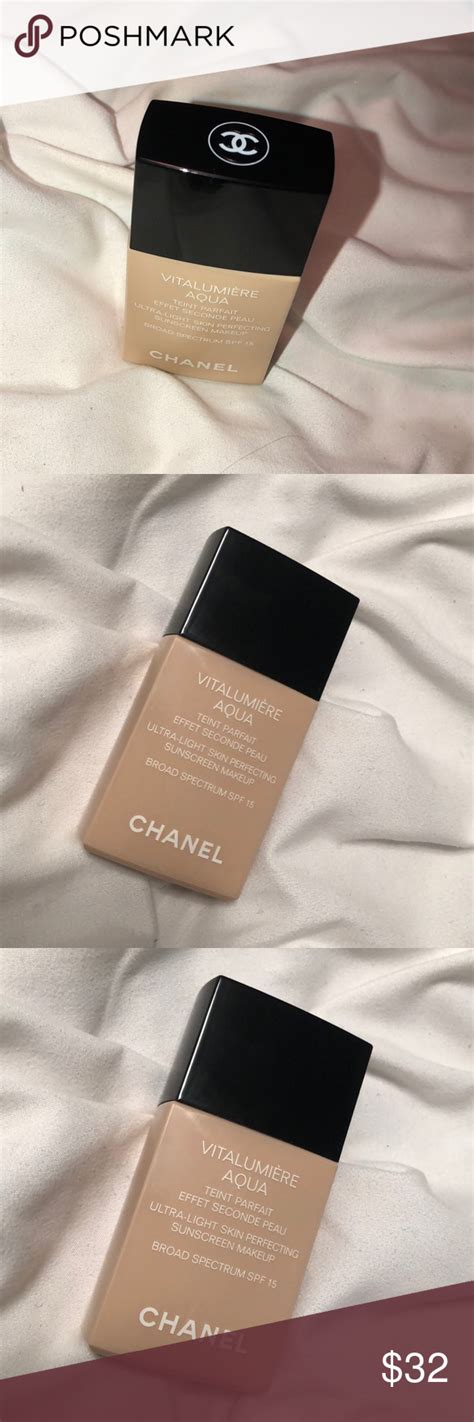 chanel vitalumiere aqua 10 beige|Chanel vitalumiere natural beige.